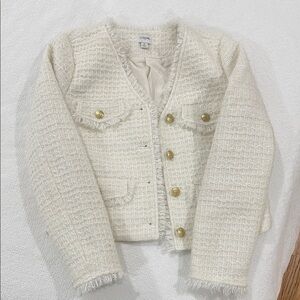 J Crew Blazer with Gold Accents